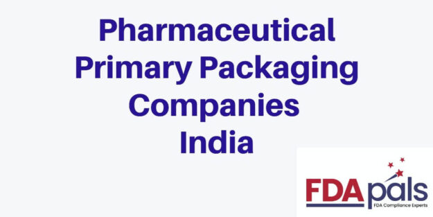 Pharmaceutical Primary Packaging Companies India