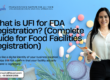UFI for FDA Registration.