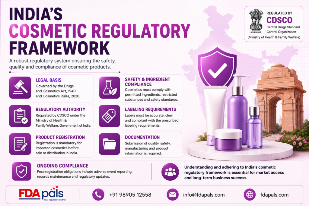 Banned and Restricted Cosmetic Ingredients in India: The Updated List Every Global Brand Must Know 1 Cosmetic regulatory compliance, CDSCO registration compliance, banned and restricted cosmetics ingredients in India