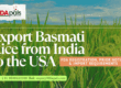 Export Basmati Rice from India to the USA