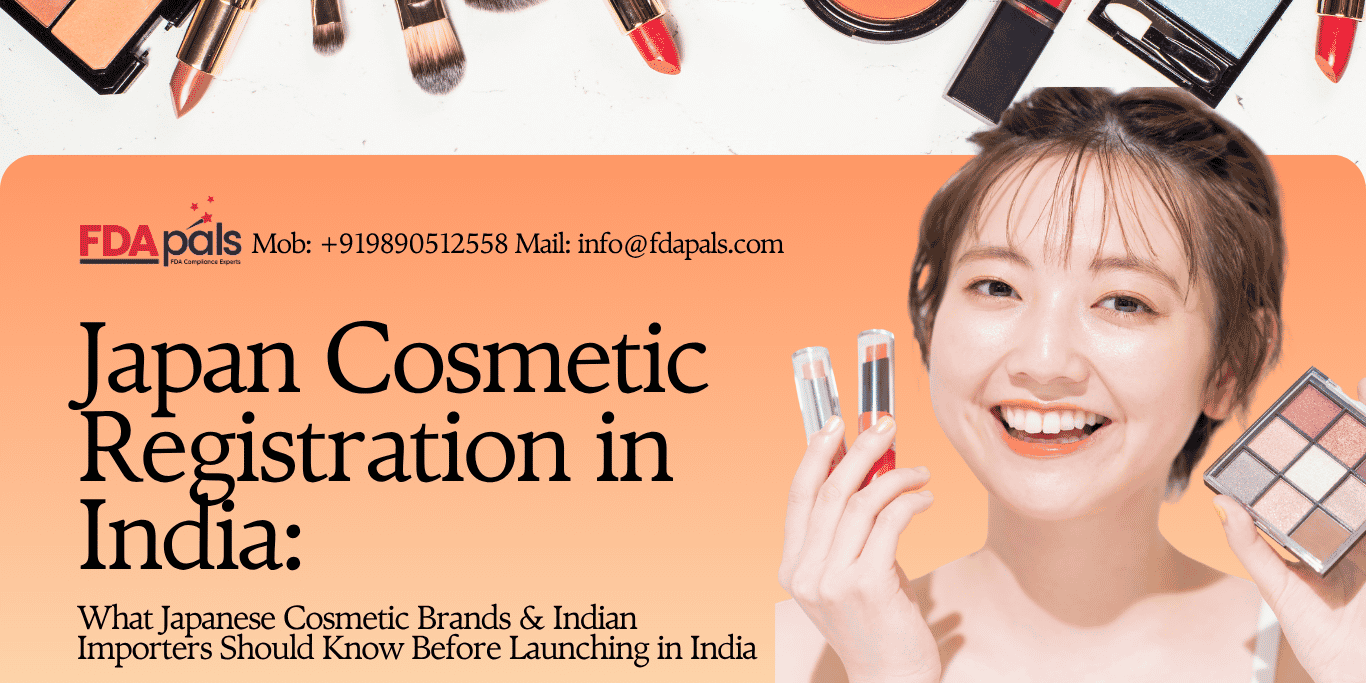 Japan Cosmetic Registration in India