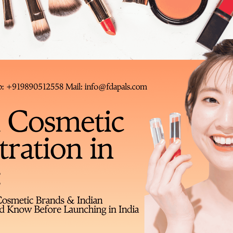 Japan Cosmetic Registration in India