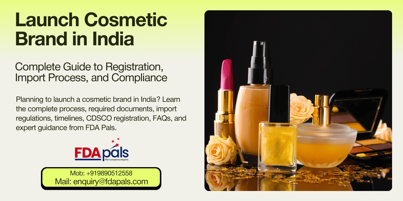Launch Cosmetic Brand India