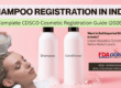 Shampoo Registration in India