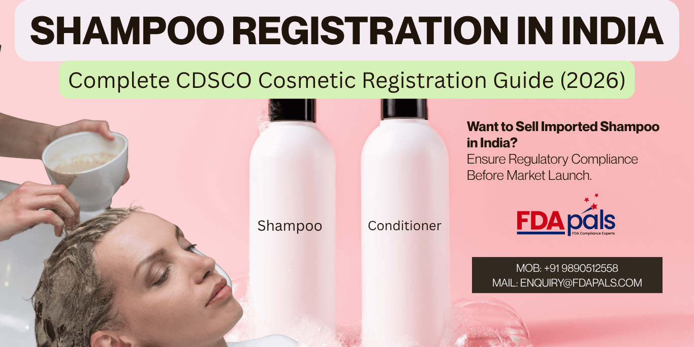 Shampoo Registration in India