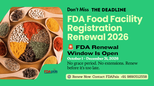 FDA Food Facility Registration Renewal 2026 FDA Food Facility Registration Renewal