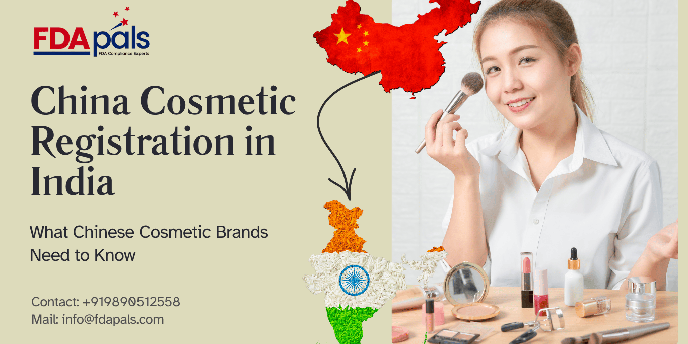 China Cosmetic Registration in India