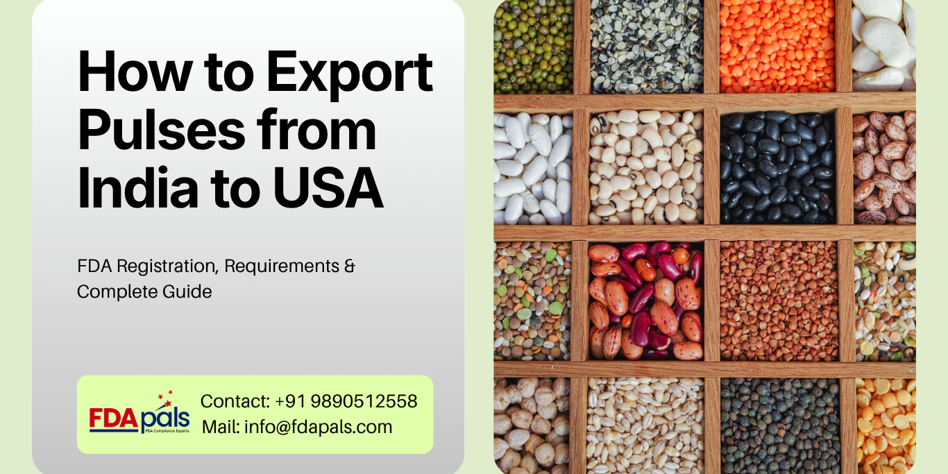 How to Export Pulses, pulses export to USA