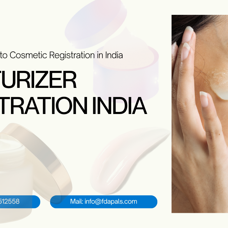 Moisturizer Registration India