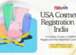 USA Cosmetic Registration in India