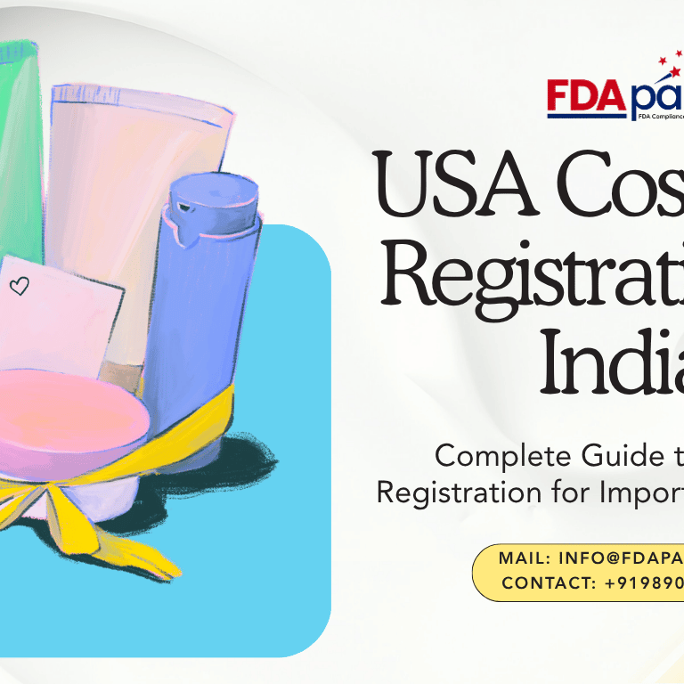 USA Cosmetic Registration in India