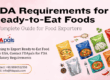 FDA requirements for ready-to-eat foods