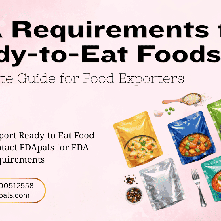 FDA requirements for ready-to-eat foods