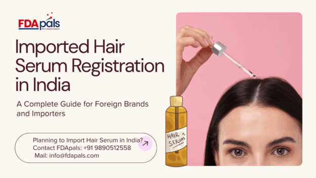 Imported Hair Serum Registration in India
